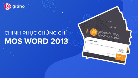 MOSW - Chinh phục MOS Word 2013 cùng Nimbus