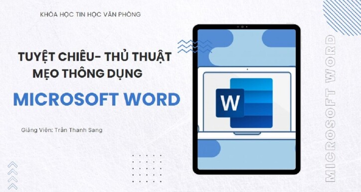 Tuyệt Chiêu- Thủ Thuật - Mẹo Thông Thạo MICROSOFT WORD