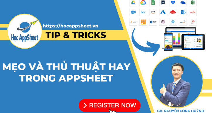 Học AppSheet Tip & Tricks